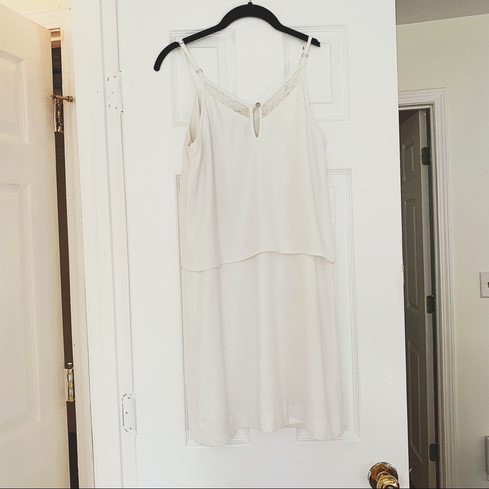 Bar III White Tier Dress